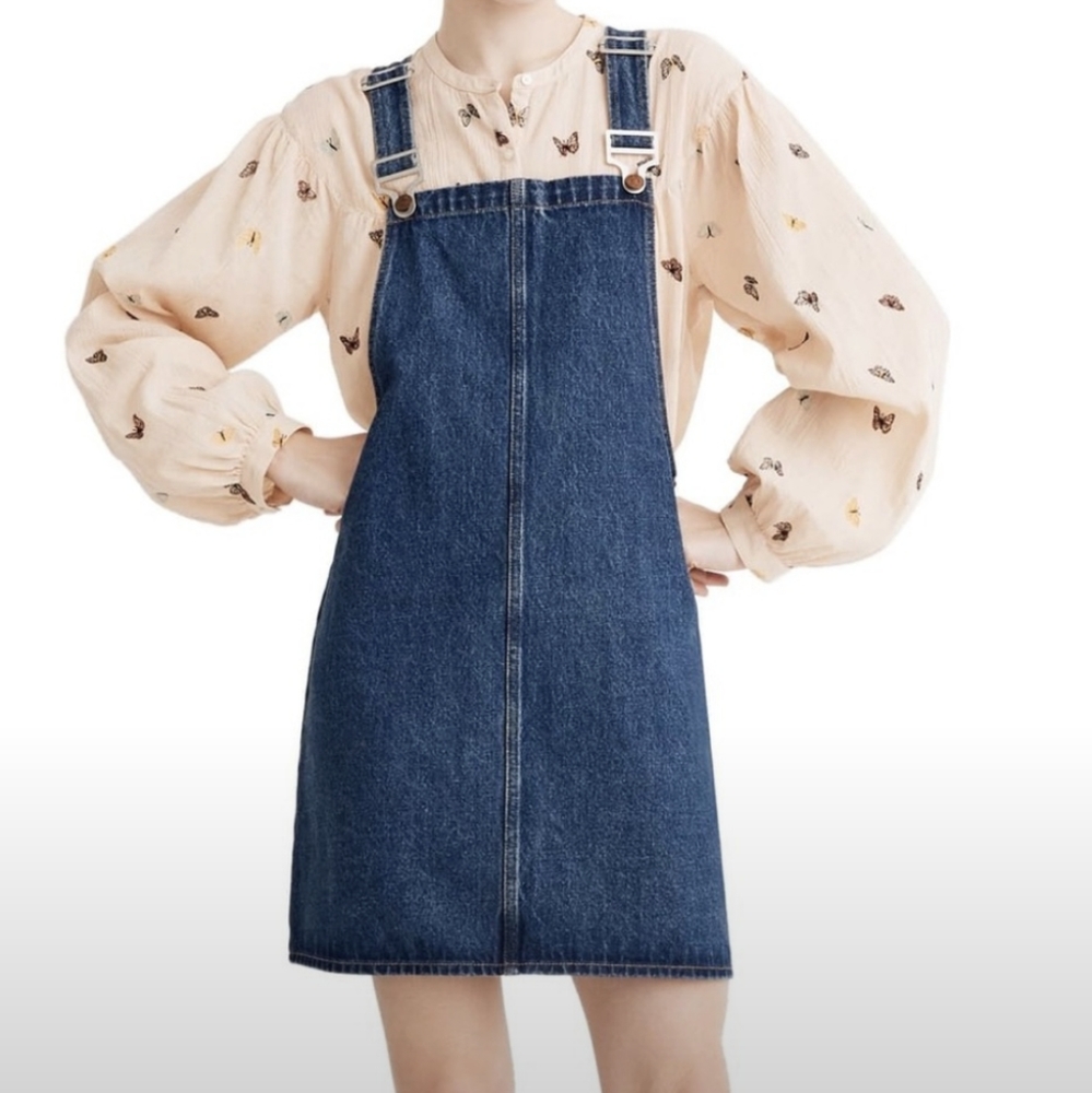 Never Worn Madewell Overall Dress
